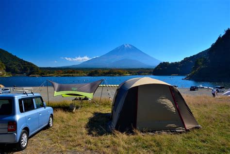 Camping in Japan 